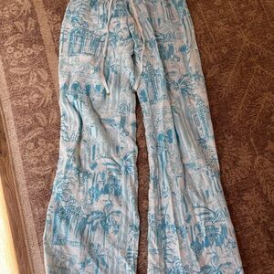 Lilly Pulitzer Linen Beach Pants